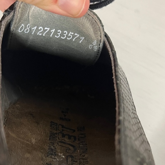 Mephisto Black Lug Sole Platform Loafer - Picture 5 of 8